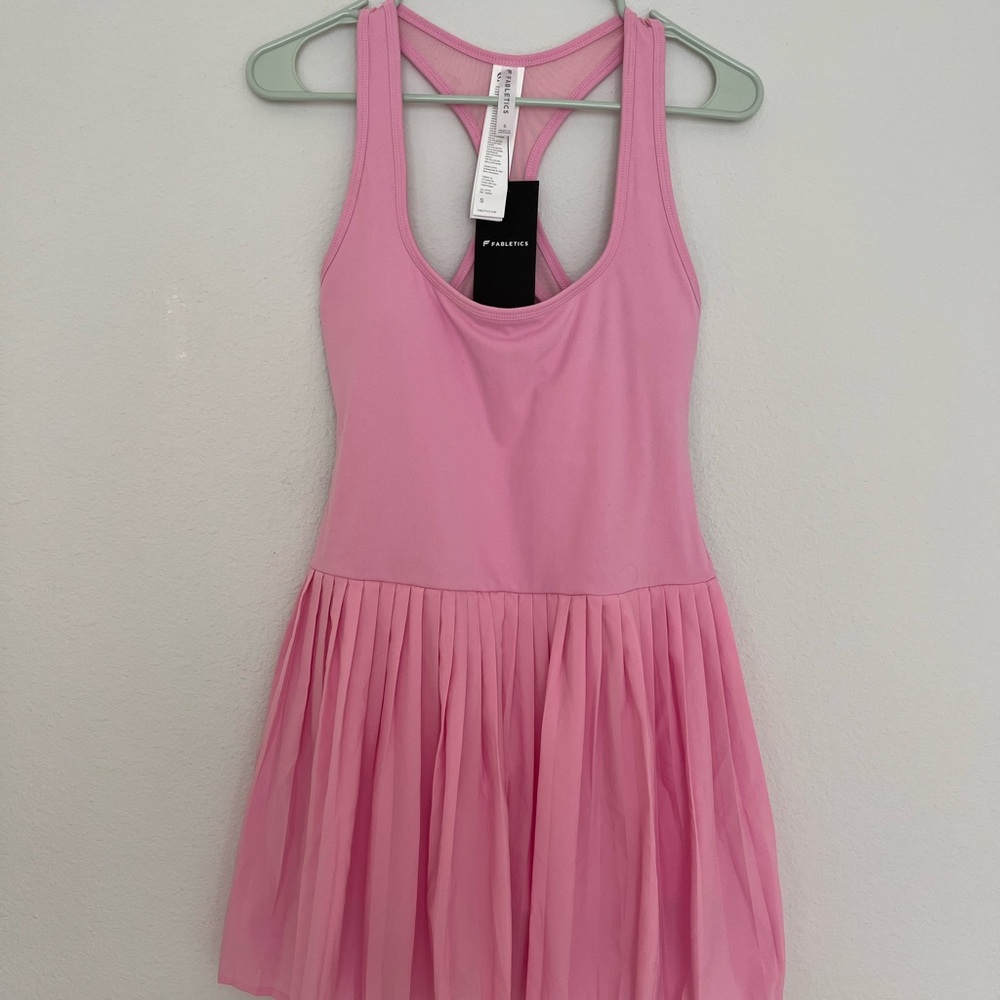 Fabletics Pink Sleeveless Dress